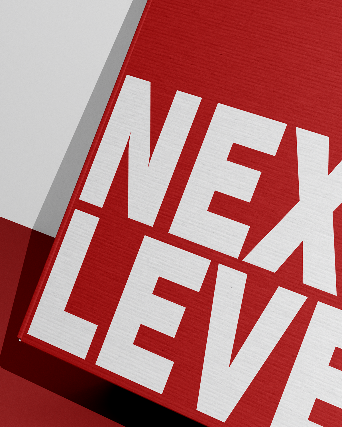 Box mockup on a white background