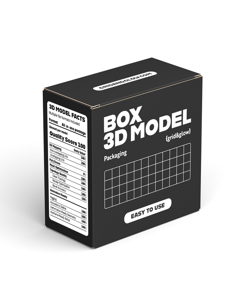 Box 3D Model S-A02