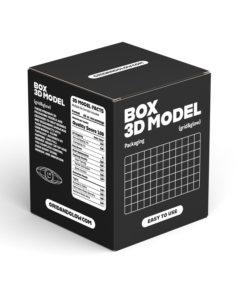 Box 3D Model S-A04