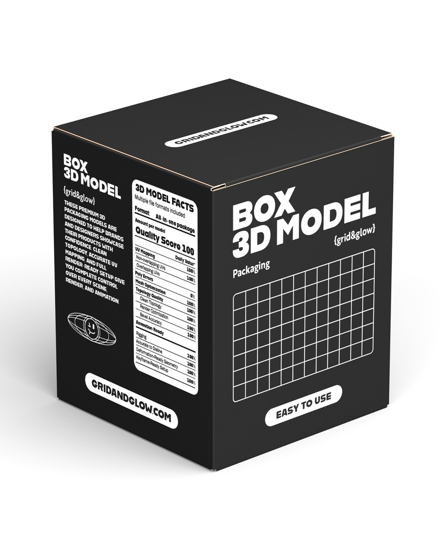 Box 3D Model S-A04