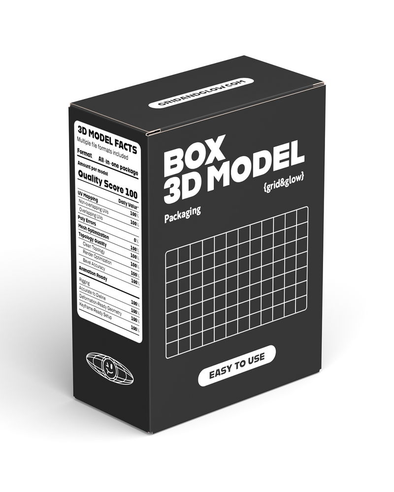 Box 3D Model S-A01