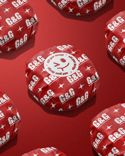 Wrapped Burger Mockup