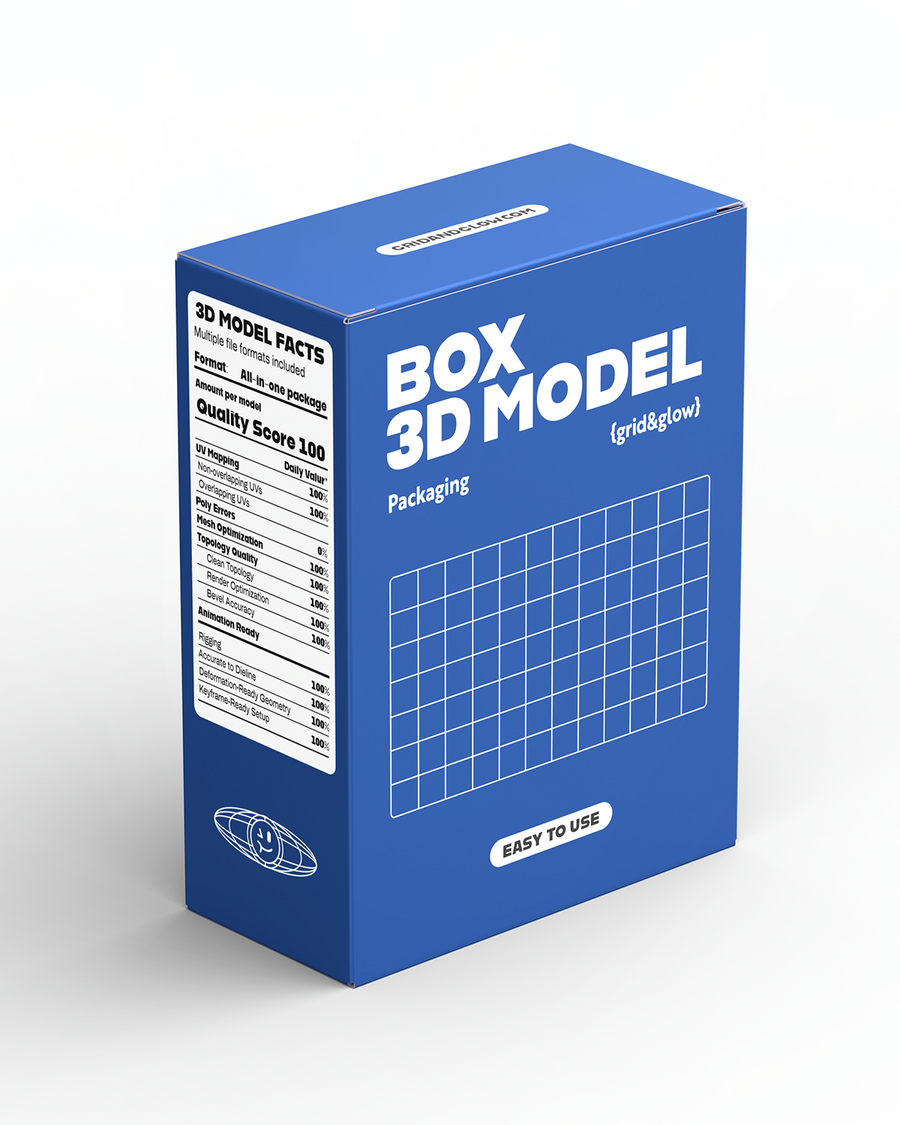 Box 3D Model S-D01