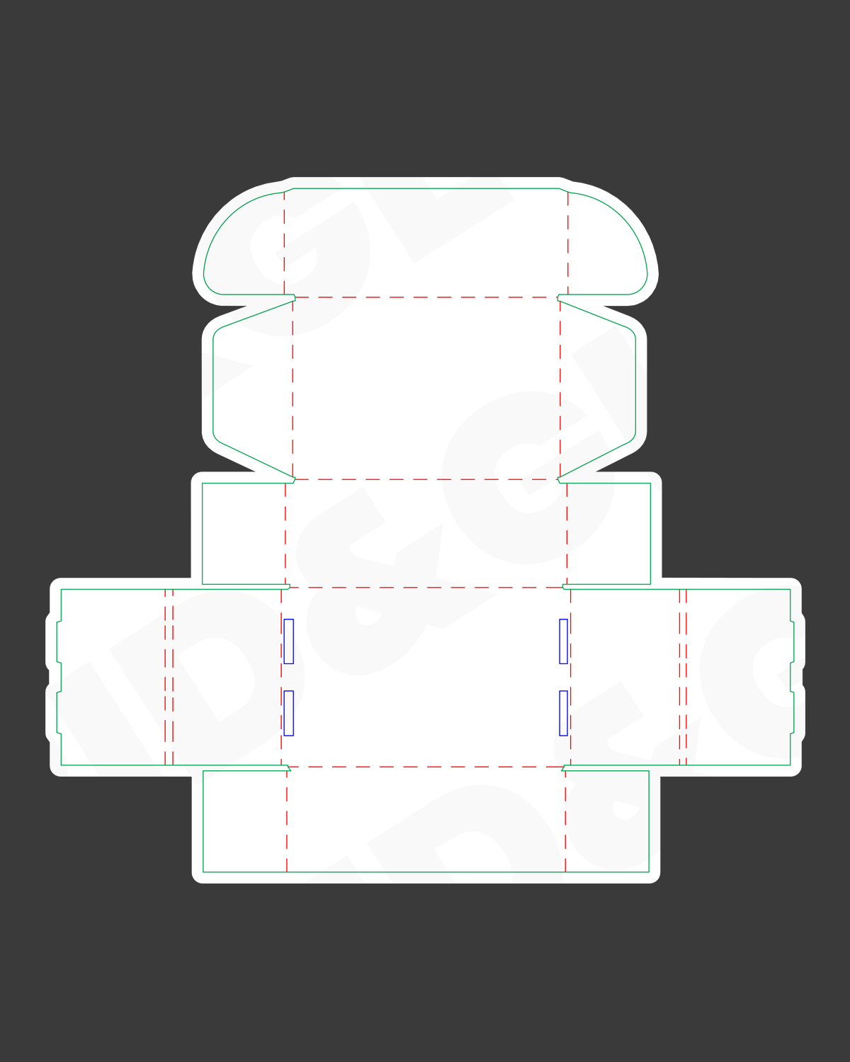 Box 3D Model C-B02