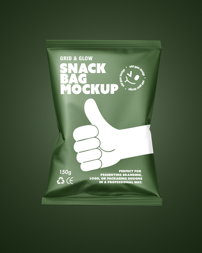 Snack Bag Mockup