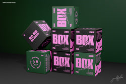 Square Box Mockup Set-1
