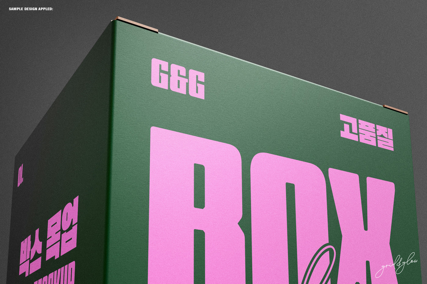 Square Box Mockup Set-1