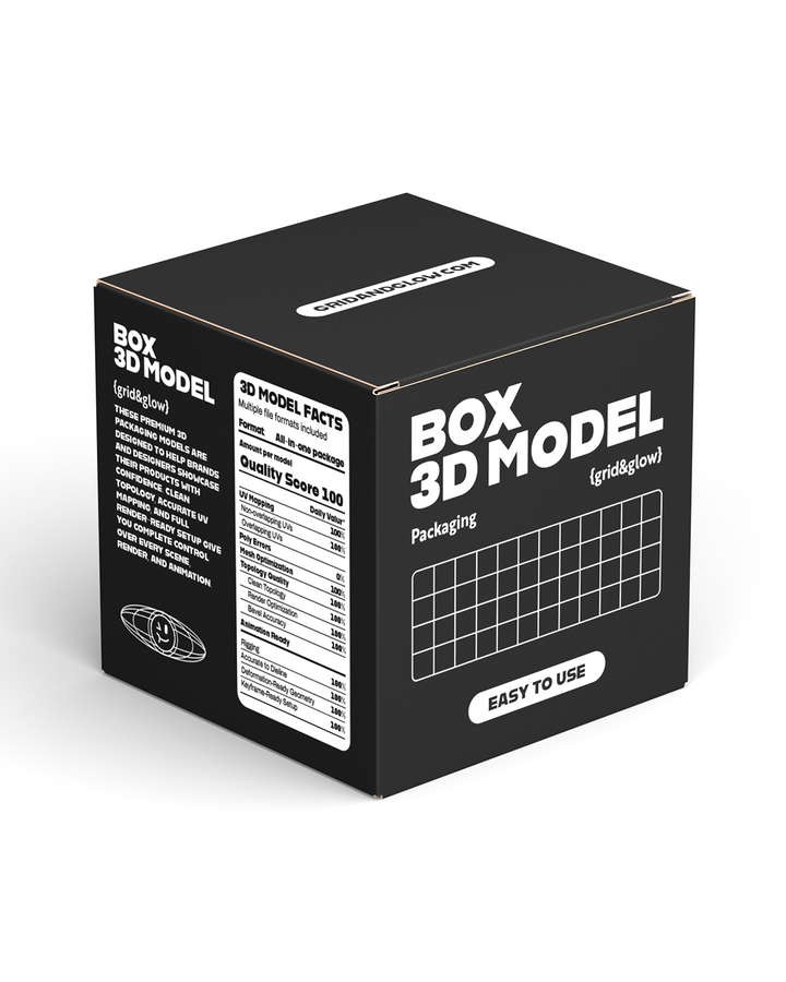 Box 3D Model S-A03