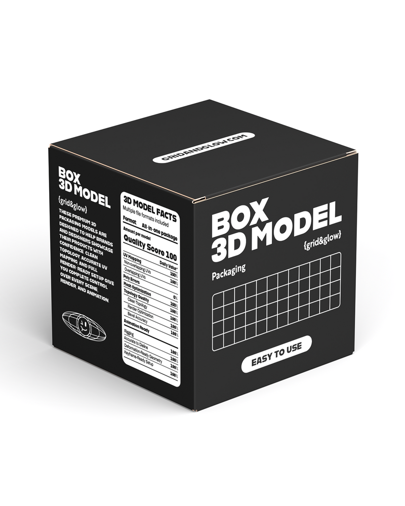 Box 3D Model S-A03