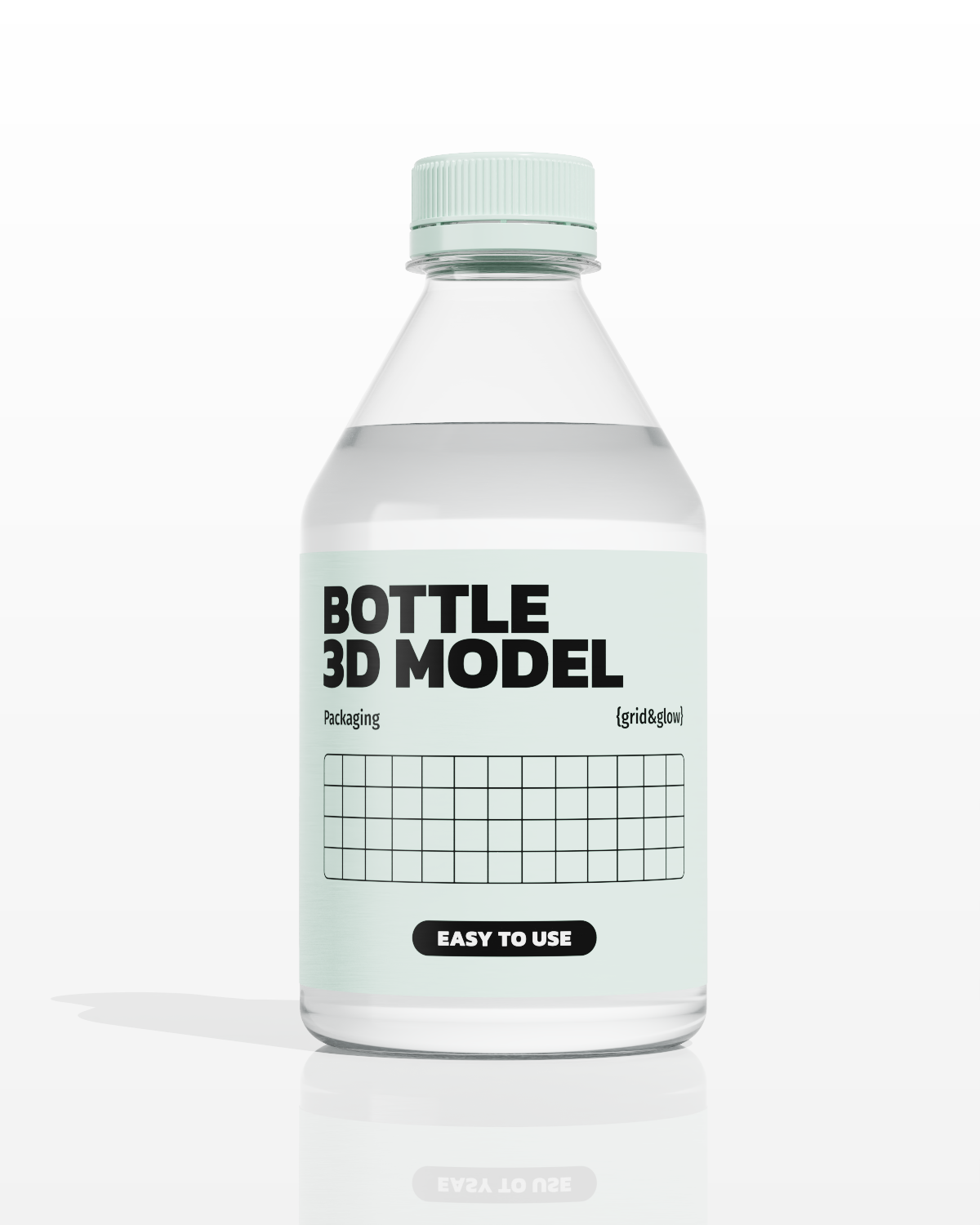 Water r-PET Bottle 350 ml