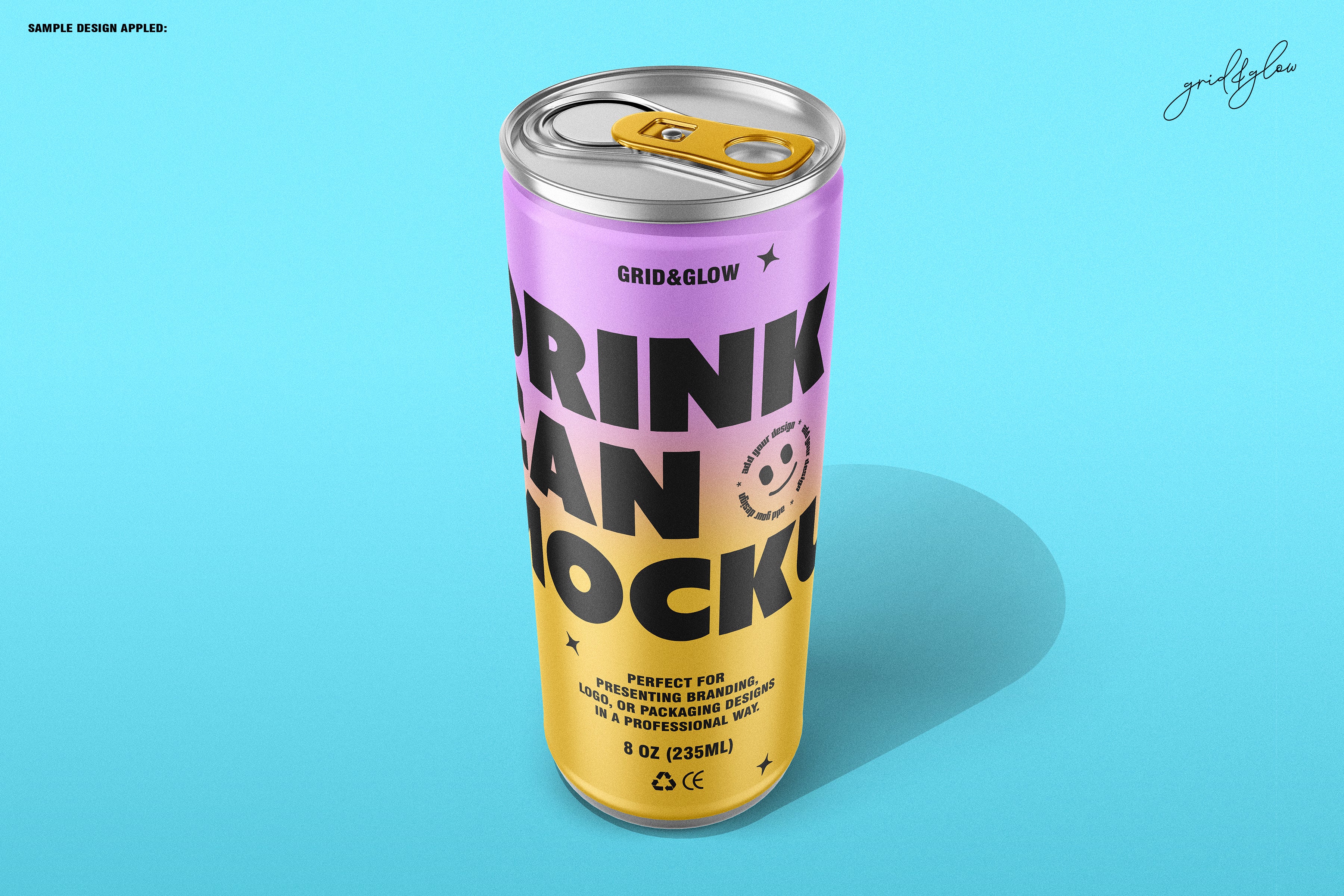 Drink Can Mockup Set - 8oz / 235ml