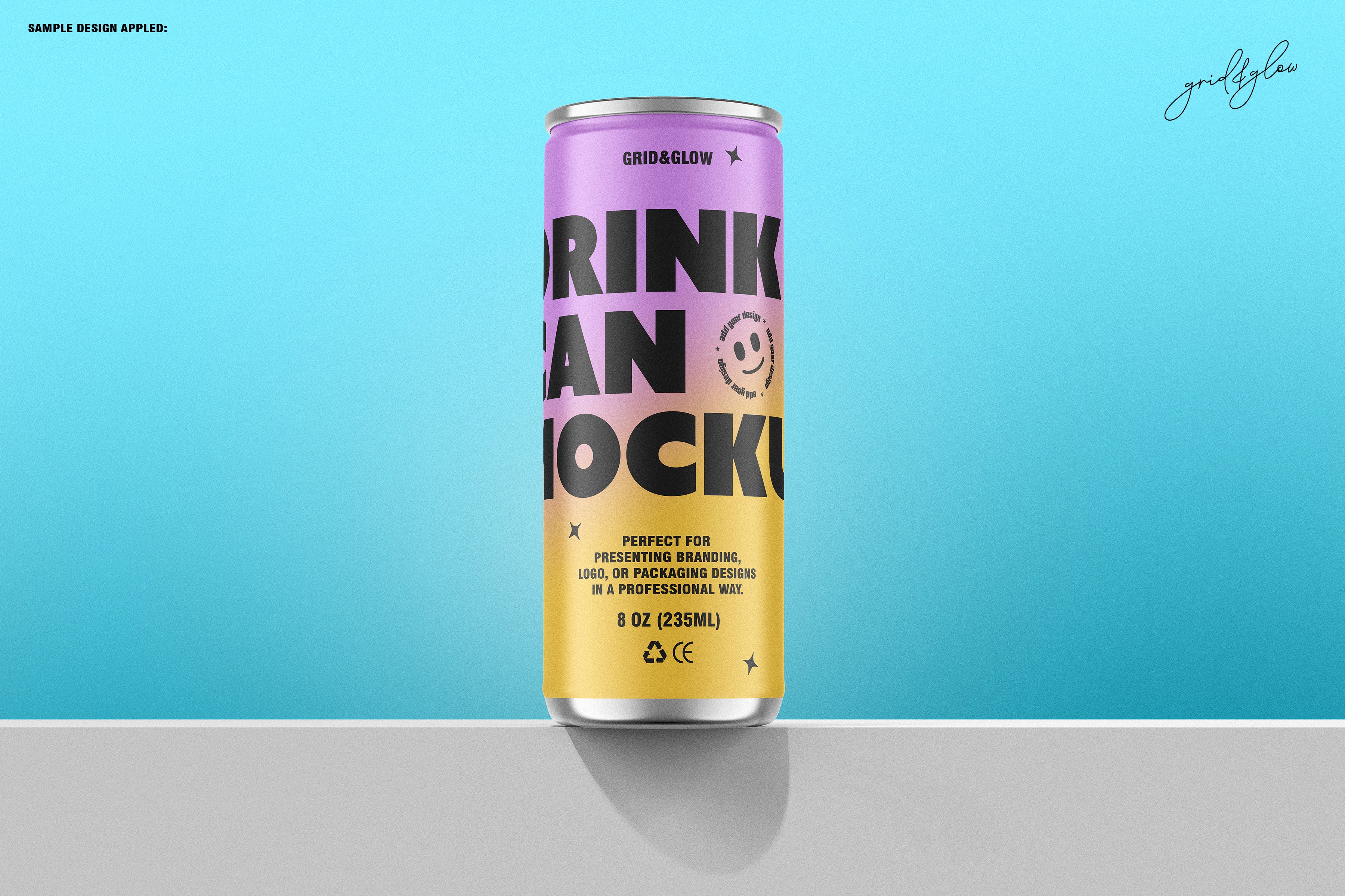 Drink Can Mockup Set - 8oz / 235ml