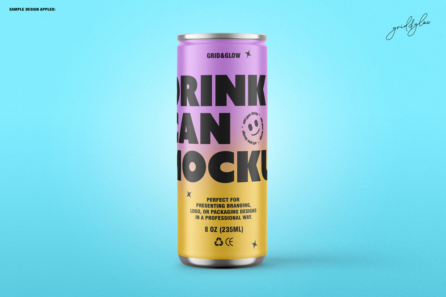 Drink Can Mockup Set - 8oz / 235ml