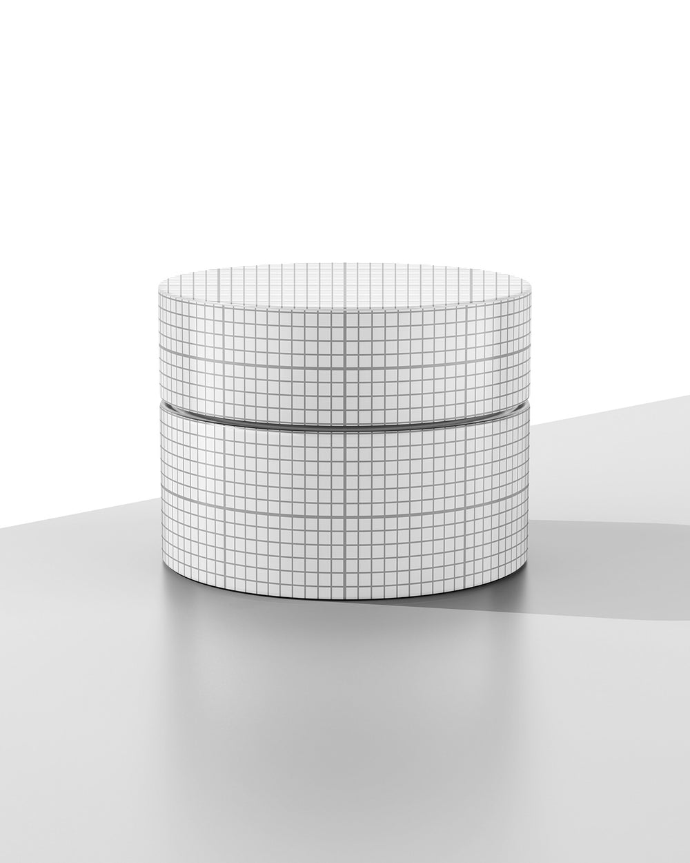 Cosmetic Jar Mockup – Front View