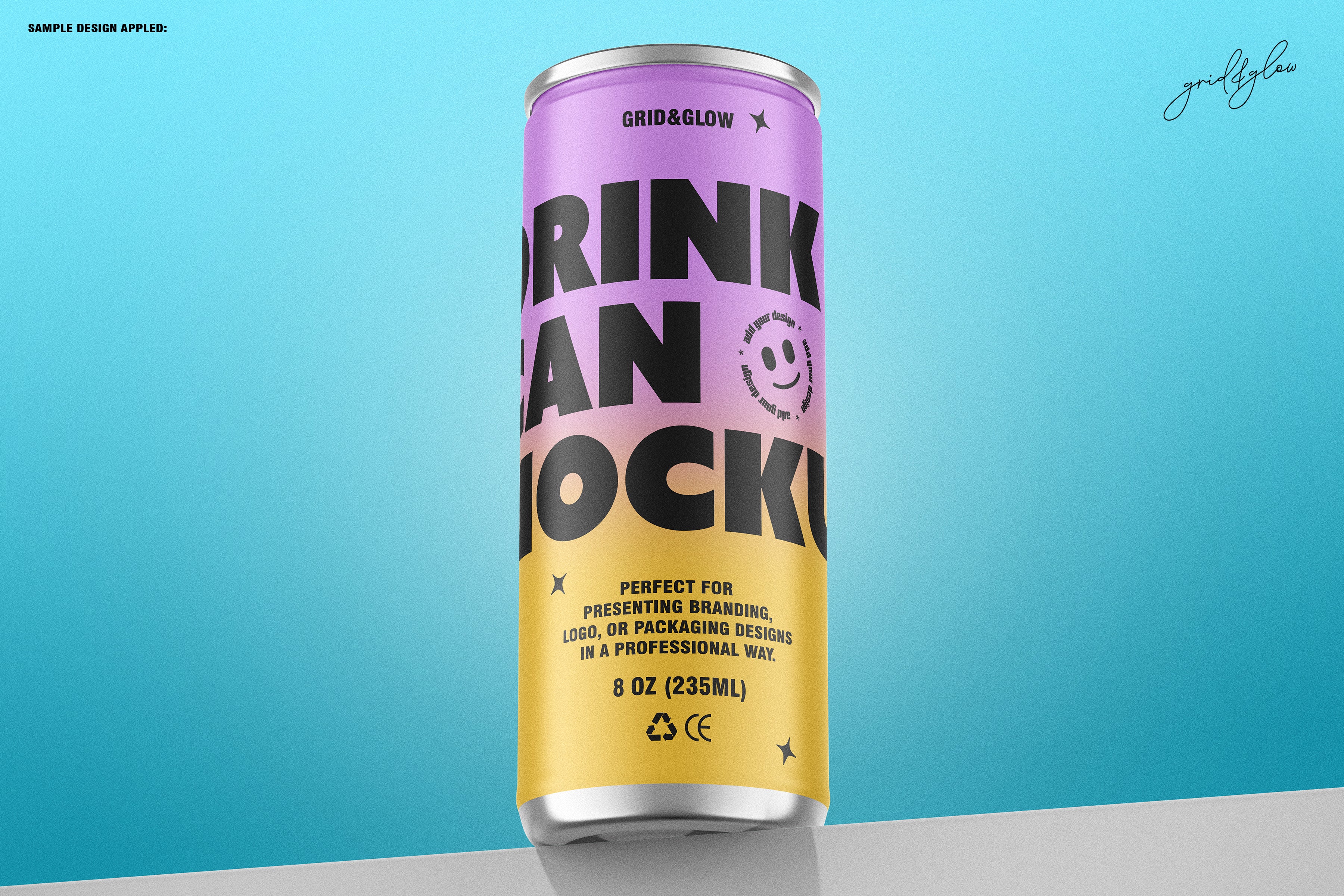 Drink Can Mockup Set - 8oz / 235ml